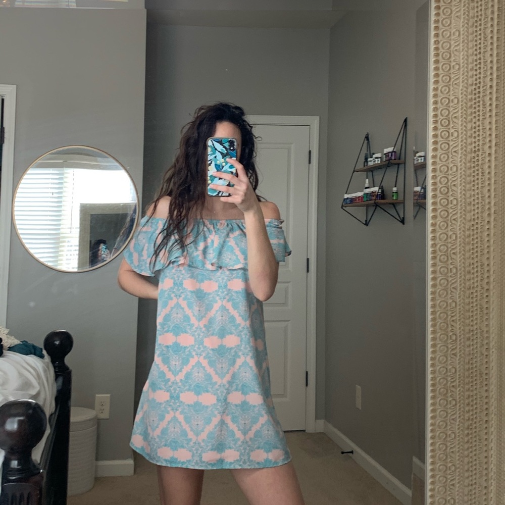 Off the shoulder dress